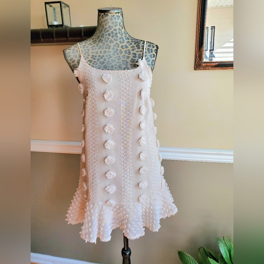 Pom Pom Shift Sun Dress